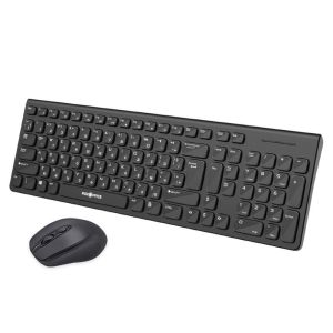 Комплект клавиатура и мишка безжични RoXpower ST-SKB901 RoxOffice - Blackie X