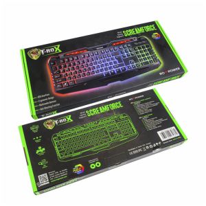Компютърна клавиатура геймърска RoXpower T-ROX ST-GKB8161M SCREAMFORCE