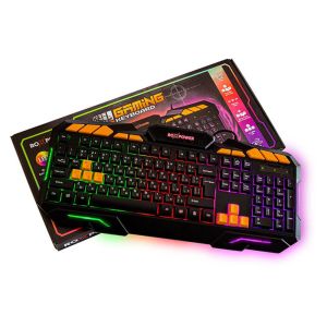 Компютърна клавиатура геймърска RoXpower G-8100 GAMING LED