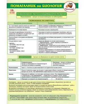 Помагалник по Биология 10 клас