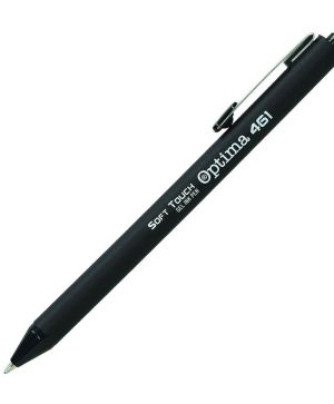 Гел химикалка Optima Soft Touch 461, черна