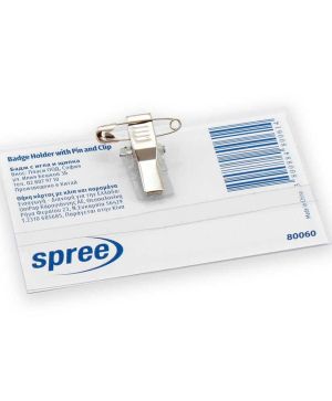 Бадж Spree с игла и щипка, 90х55 80060