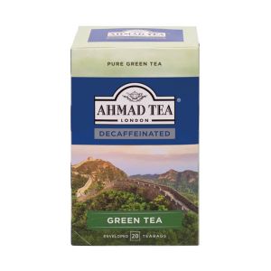 Чай зелен Ahmad Tea, безкофеинов