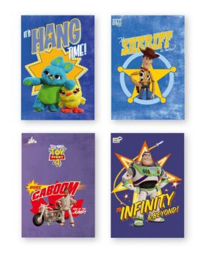 Тетрадка Spree A5,Toy Story, 40л, малки квадратчета
