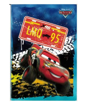 Тетрадка Spree A4, Cars, 40л, редове