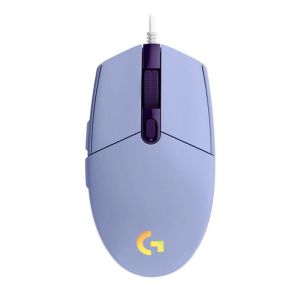 Гейминг компютърна мишка с кабел Logitech G102 Лилава