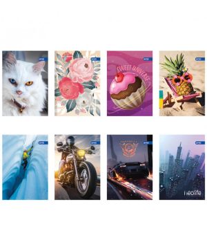 Тетрадка А5 Spree Basic,големи квадратчета, 40л