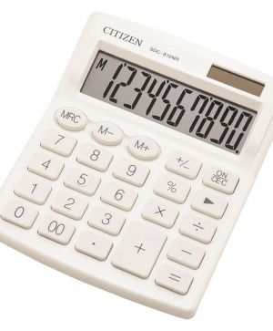 Настолен калкулатор Citizen SDC 810 WNE, Бял