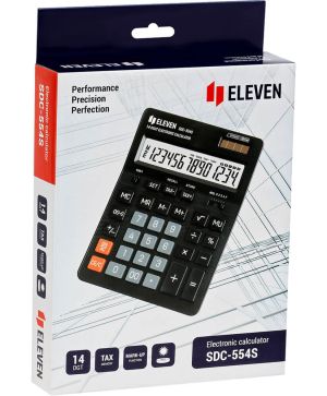 Калкулатор настолен Eleven SDC-554S, 14 разряден