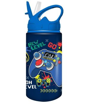 Бутилка за вода Must 500ml,алуминий, Син