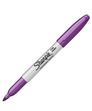 Перманентен маркер Sharpie F Лилав