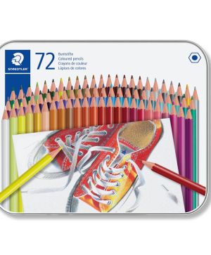 Цветни моливи Staedtler, 72 цвята в метална кутия