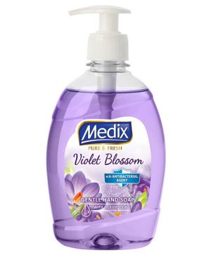 Течен сапун с помпа Medix Violet Blossom 400ml