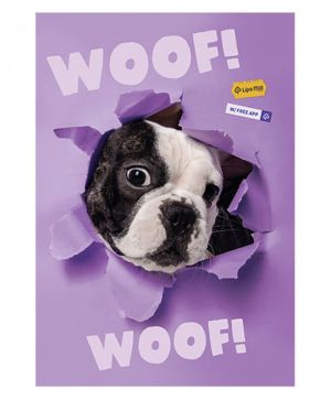 Тетрадка A4 Mar Mar мат/UV Woof, 40+2л, ред