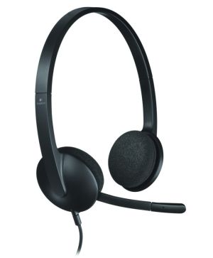 Слушалки с микрофон Logitech H340 USB