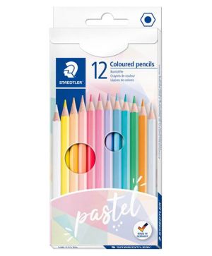 Цветни моливи Staedtler 146 Pastel, 12 цвята