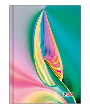 Тетрадка Deis А4, 120л,  редове, шита, твърди корици 01653