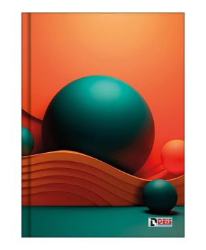 Тетрадка Deis А5, 100л. широки редове, твърди корици 01648