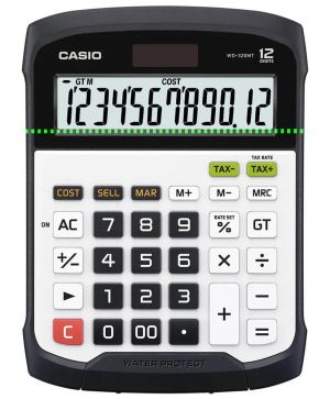 Калкулатор Casio WD-320MT Water Protected, Бял