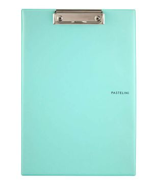 Клипборд A4 Axent Pastelini без капак, Морскосин