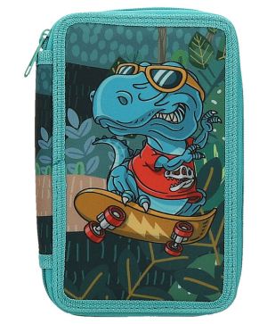 Несесер Street Cool, 2 ципа, празен, 21х13х5