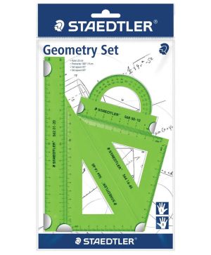 Геометричен комплект Staedtler 20см, 4 части