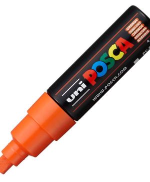 Перманентен маркер Uni Posca PC-8M на водна основа, 8 mm, Оранжев