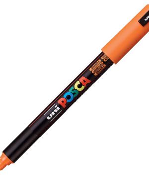 Перманентен маркер Uni Posca PC-1MR на водна основа, 0.7 mm, Оранжев