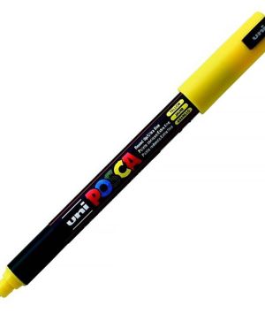 Перманентен маркер Uni Posca PC-1MR на водна основа, 0.7 mm, Жълт