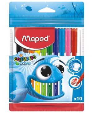 Флумастери Maped Ocean 10цвята