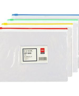 Джоб с цип Deli A5 5524, с джоб за визитка