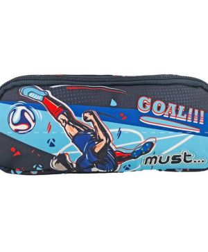 Несесер с два ципа Must Goal 21x6x9см 585521
