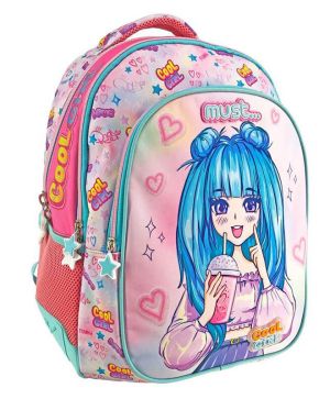 Раница Must Cool Girl 3 ципа, 43x32x18см