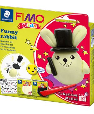 Глина Staedtler Fimo Kids 2x42g, Rabbit