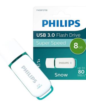 Флаш памет Philips 8GB USB 2.0 Snow Зелен