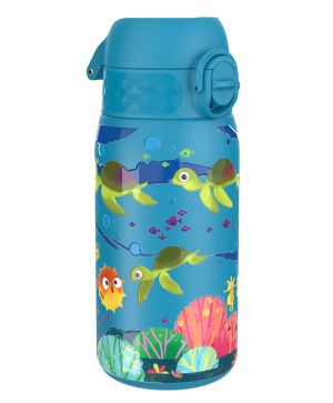 Бутилка за вода ION8 Print, метална 400ml Sea