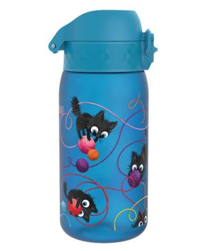 Бутилка за вода ION8 Print, рециклирана пластмаса 350ml Cats