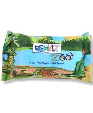 Мокри кърпи Renkli Zoo 15бр.