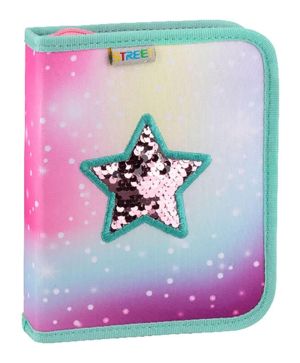 Несесер Street Shiny Star 1 цип 2 прегради