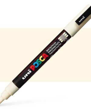 Перманентен маркер Uni Posca 0.9-1.3mm Слонова кост