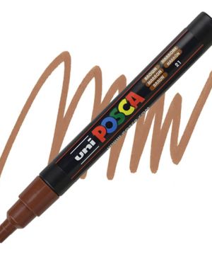Перманентен маркер Uni Posca 0.9-1.3mm Кафяв