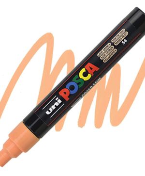 Перманентен маркер Uni Posca PC-5M на водна основа, 1.8-2.5 mm, Оранжев
