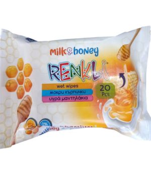 Мокри кърпи Renkli 20 броя