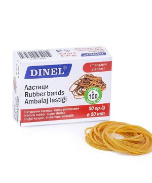 Ластици Dinel в кутия, 50g, ф50