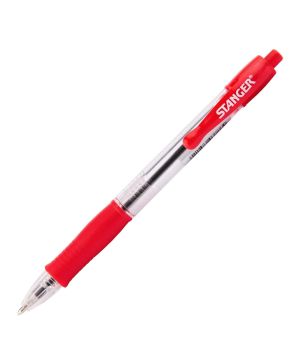 Химикалка Stanger Softgrip 1.0, Червен