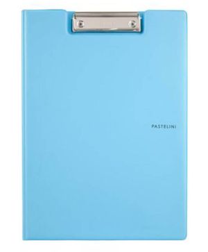 Клипборд Axent Pastelini A4, с капак, Син