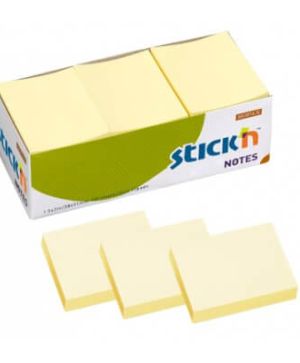 СМЗ листчета HB 38x50mm, 80л, Жълт