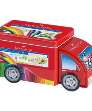 Флумастери Faber Castell  камион, 33 цвята