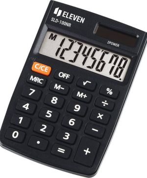 Калкулатор Eleven SLD-100NR джобен, 8 разряден