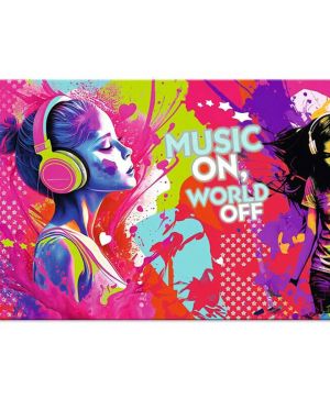 Подложка за бюро 55/35см, Music